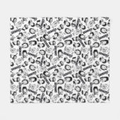 Het patroon Goonies Characters Fleece Deken (Voorkant (Horizontaal))