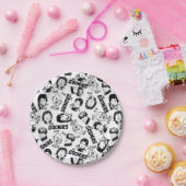 Het patroon Goonies Characters Papieren Bordje (Feest)