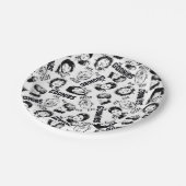 Het patroon Goonies Characters Papieren Bordje (Gekanteld)