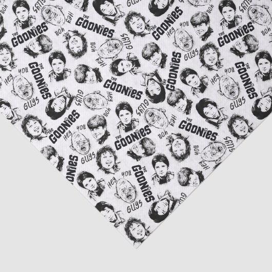 Het patroon Goonies Characters Tissuepapier (Detail)