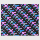 Het patroon Grote Deen Cadeaupapier (Vlak)