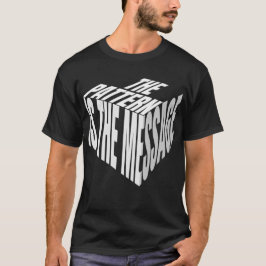 Het Patroon Is De Boodschap | Thinker Design T-shirt
