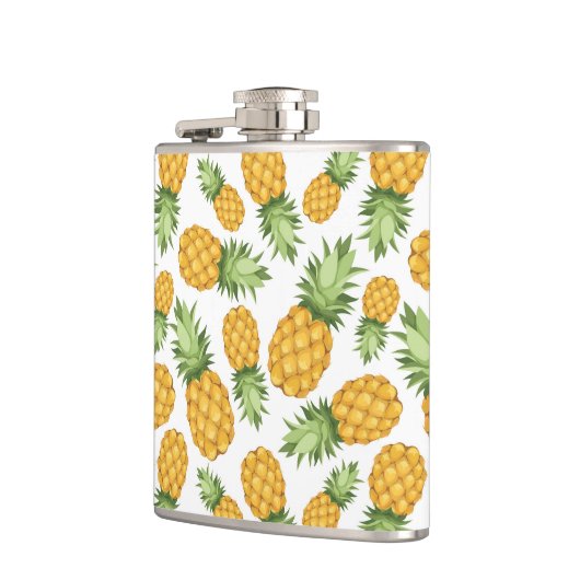 Het Patroon van de Ananas van de cartoon Heupfles (Links)