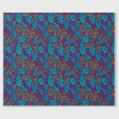 Het Patroon van de Boom van de Boom het Verpakken  Cadeaupapier (Vlak)