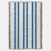 Het Patroon van de Chevron van de Strepen van het Deken (Voorkant Verticaal)