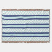 Het Patroon van de Chevron van de Strepen van het Deken (Voorkant)