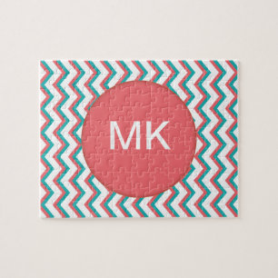 Het Patroon van de Chevron van het zuidwesten Legpuzzel