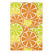 Het patroon van de citrusvrucht mini klembord (Achterkant)