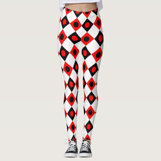 Het Patroon van de diamant #95 Leggings (Voorkant)