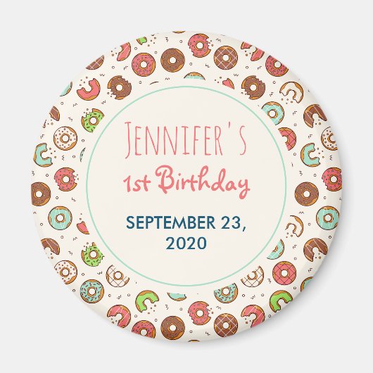 Het patroon van de Donut van de terugkeer verkiest Magneet (Voorkant)