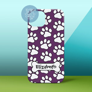 Het Patroon van de Druk van de hond met Bot Case-Mate iPhone 14 Hoesje