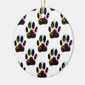 Het patroon van de Druk van de schilderingen Confe Keramisch Ornament (Links)