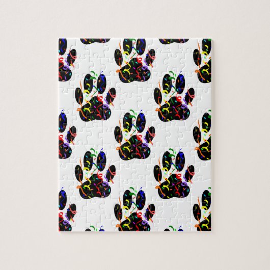 Het patroon van de Druk van de schilderingen Confe Legpuzzel (Verticaal)