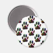 Het patroon van de Druk van de schilderingen Confe Magneet (Voorkant / Achterkant)