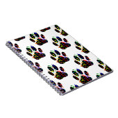 Het patroon van de Druk van de schilderingen Confe Notitieboek (Rechterzijde)