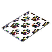 Het patroon van de Druk van de schilderingen Confe Notitieboek (Linkerzijde)