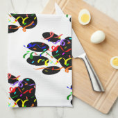 Het patroon van de Druk van de schilderingen Confe Theedoek (Quarter Fold)