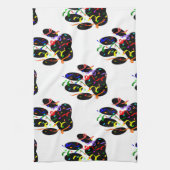 Het patroon van de Druk van de schilderingen Confe Theedoek (Verticaal)