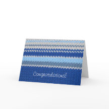 Het Patroon van de haken - Blauwe Stripes