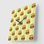 Het Patroon van de hamburger Vierkante Klok (Hoek)