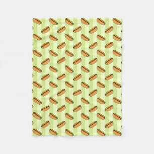 Het Patroon van de hotdog Fleece Deken
