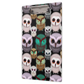 Het patroon van de Illustraties van de Kute Owl Klembord (Links)