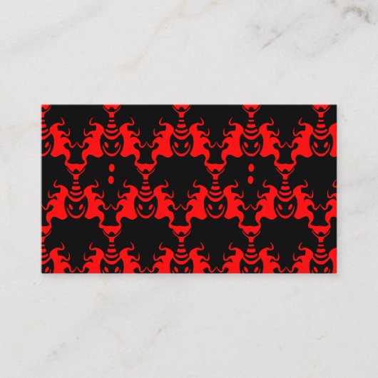 Het patroon van de Interlocking van het Kwaad Visitekaartje (Voorkant)