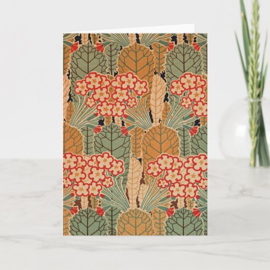 Het Patroon van de Jugendstil #1 in Emporio Moffa Kaart (Voorkant)