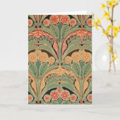 Het Patroon van de Jugendstil #3 in Emporio Moffa Kaart (Gele Bloem)