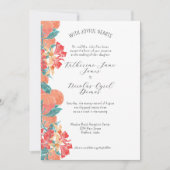 Het patroon van de Koraalvruchten en de Waterverf Kaart (Voorkant)