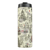 Het patroon van de Losers Club Cemetery Thermosbeker (Voorkant)