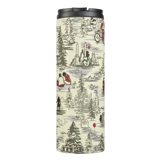 Het patroon van de Losers Club Cemetery Thermosbeker (Achterkant)