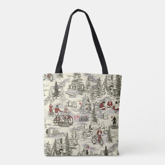 Het patroon van de Losers Club Cemetery Tote Bag (Achterkant)