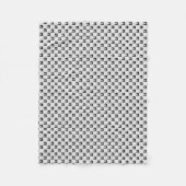 Het patroon van de naaimachines van het Kunstwerk  Fleece Deken (Voorkant)