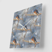 Het Patroon van de Natuur van de Sialia van de Vierkante Klok (Hoek)