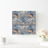 Het Patroon van de Natuur van de Sialia van de Vierkante Klok (Huis)