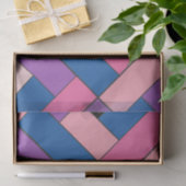 Het Patroon van de rechthoek (ver1) met het Detail Tissuepapier (Geschenk)