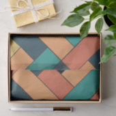 Het Patroon van de rechthoek (ver2) met het Detail Tissuepapier (Geschenk)