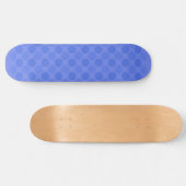 Het patroon van de rode blauwe cirkels herstellen persoonlijk skateboard (Horizontaal)