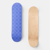 Het patroon van de rode blauwe cirkels herstellen persoonlijk skateboard (Voorkant)