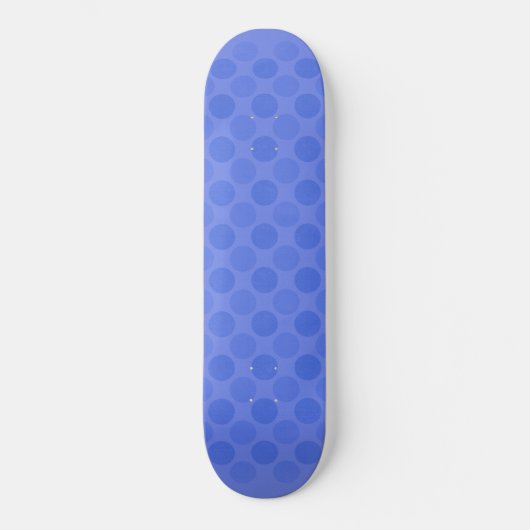 Het patroon van de rode blauwe cirkels herstellen persoonlijk skateboard (Voorkant)