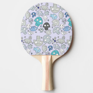 Het Patroon van de schedel Tafeltennisbatje