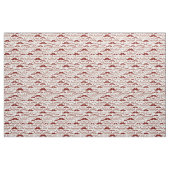 Het patroon van de snor, retro stijl 3 stof (Fat Quarter)