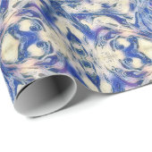 Het Patroon van de Tegel van Kaleidoscoop Delft in Cadeaupapier (Rol Hoek)