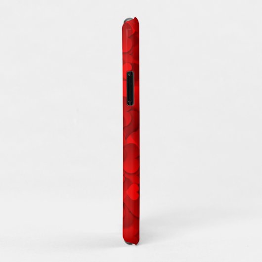 Het patroon van de textuur van het hart Case-Mate iPhone case (Achterkant/rechts)