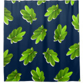 Het Patroon van de Tropics Shower Curtain Douchegordijn (Voorkant)