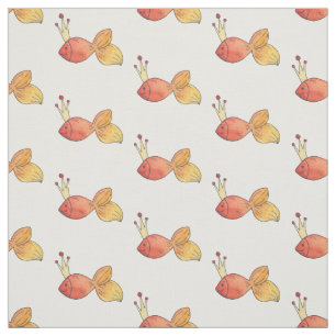 Het Patroon van de Waterverf van Girly Whimsy van Stof