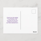 Het patroon van de Waterverf van het hart en van d Briefkaart (Achterkant)