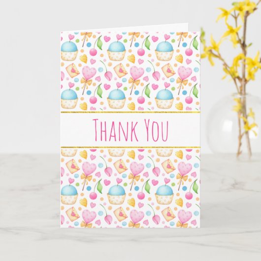 Het patroon van de Waterverf van het hart en van d Kaart (Gele Bloem)