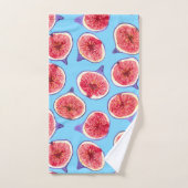 Het patroon van de waterverf van varkensplakken bad handdoek (Handdoek)